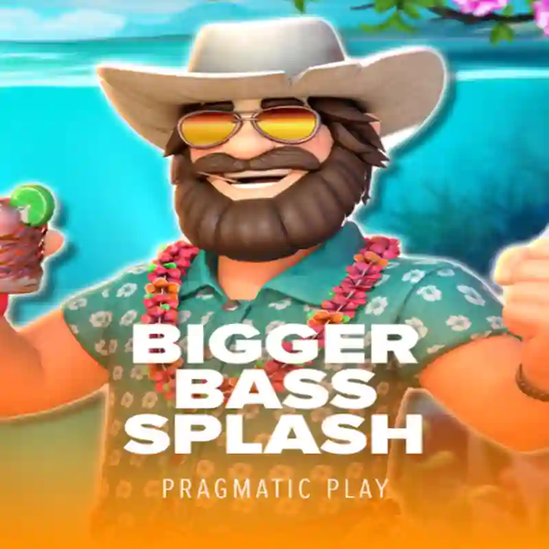 Bigger Bass Splash slot game interface